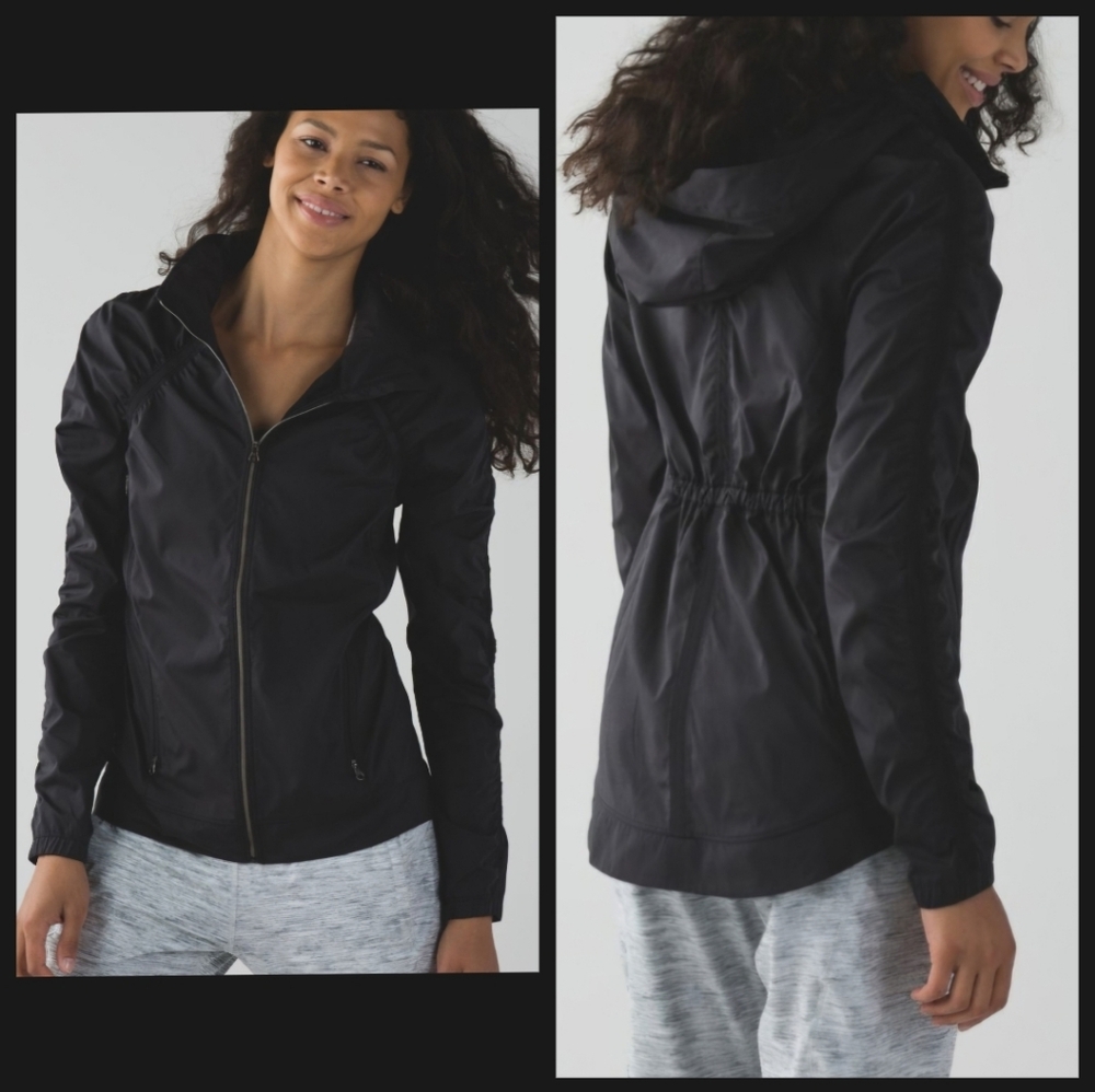 Lululemon Gather And Sprint Jacket Black